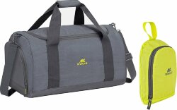 Легкая складная дорожная сумка RIVACASE 5542, 30 л, серый