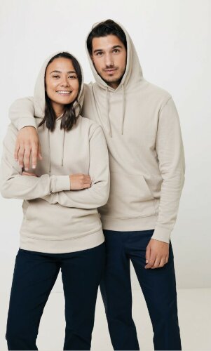 Худи Iqoniq Jasper из переработанного хлопка, унисекс, 340 г/м2, цвет пустыни, размер XXXL