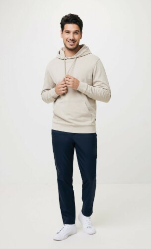 Худи Iqoniq Jasper из переработанного хлопка, унисекс, 340 г/м2, цвет пустыни, размер XXXL