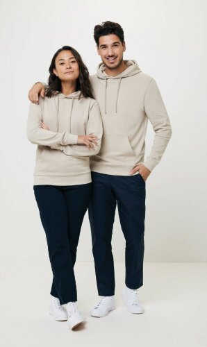 Худи Iqoniq Jasper из переработанного хлопка, унисекс, 340 г/м2, цвет пустыни, размер XXXL
