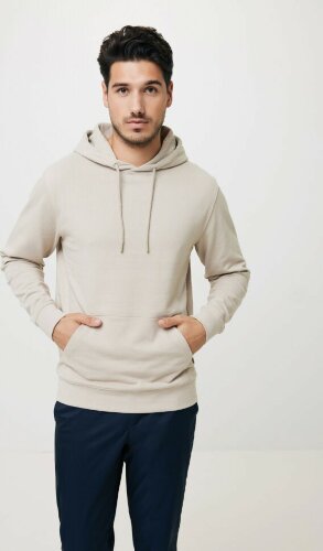 Худи Iqoniq Jasper из переработанного хлопка, унисекс, 340 г/м2, цвет пустыни, размер XXXL