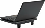 Охлаждающая подставка RIVACASE 5555 для ноутбуков до 15.6", серебристый