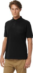 Поло B&amp;C Safran Pocket, черный, XL