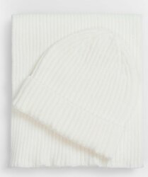 Шарф Laconi, молочно-белый