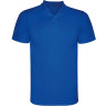 Рубашка поло Roly Monzha мужская, королевский синий, размер M (48)