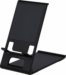 Тонкая алюминиевая подставка для телефона Tekio® Rise, черный