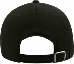 Бейсболка LIBERTY SANDWICH, 6 клиньев, сэндвич, металлическая застежка, черный, белый