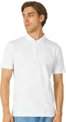 Поло мужское с эластаном US Basic Chicago, 200 гр пике, белый, 4XL (62)