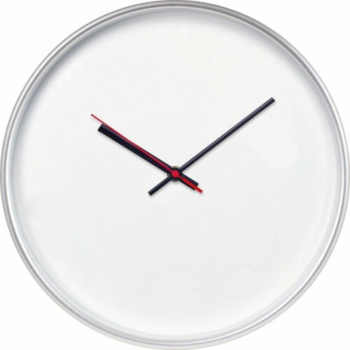 Часы настенные ChronoTop, серебристые