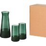 Подарочный набор декантер + 2 высоких стакана, Emerald зеленый