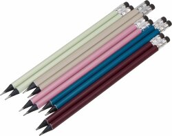 Карандаш трехгранный Blackie 3D, бургунди