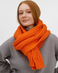 Шарф HappyGo, оранжевый