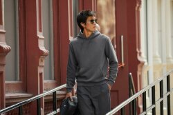 Толстовка BNC Hooded, белая, размер XS