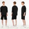 Свитшот унисекс andor S1, черный, размер XL/2XL