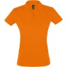 Рубашка поло женская Sol's Perfect Women 180, оранжевая, размер S