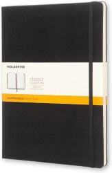 Записная книжка Moleskine Classic (в линейку), Хlarge (19х25 см), черный