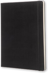 Записная книжка Moleskine Classic (в линейку), Хlarge (19х25 см), черный