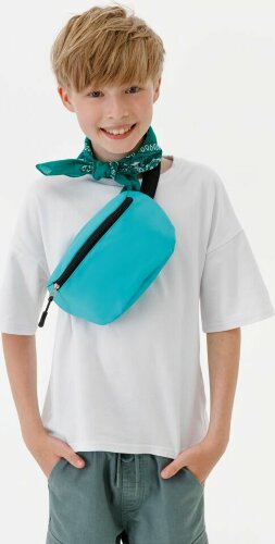 Детская поясная сумка Molti Sonrisa, бирюзовая
