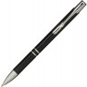  Алюминиевая шариковая кнопочная ручка Moneta, синие чернила, черный
