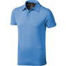 Рубашка поло Elevate Markham мужская, голубой/антрацит, размер M (50)