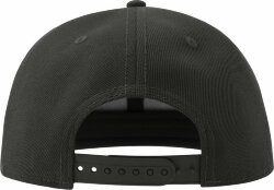 Бейсболка "SNAP BACK-S", 6 клиньев, пластиковая застёжка, черный, универсальный