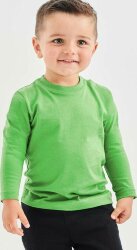 Футболка Roly Baby детская с длинным рукавом, травянисто-зеленый, размер 6m