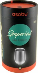 Термобокал Asobu IMPERIAL WINE 270 мл, цветы