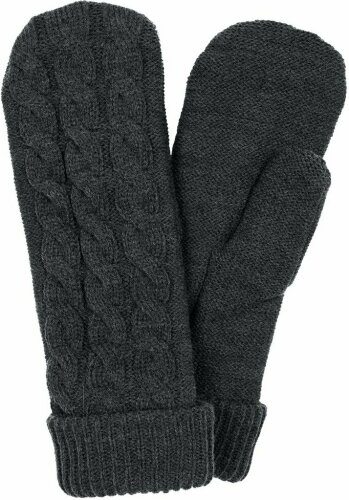 Варежки teplo Heat Trick, черный меланж, L/XL