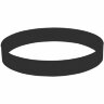 Браслет силиконовый FEST; 20 x 1,2 x 0,2 см; черный; силикон; гравировка