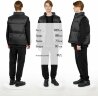 Жилет двусторонний andor V2, черный, 3XL/4XL
