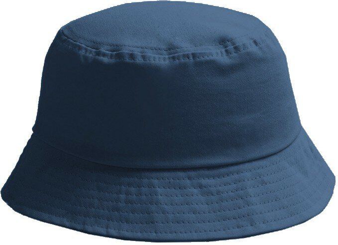 Панама BRIM, джинсовый, 100% хлопок, твил, 250 г/м2, джинсовый, 56-58