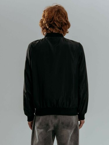 Бомбер Wigton, черный, 3XL