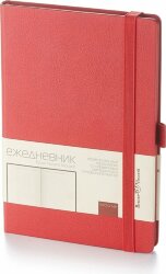Ежедневник А5 недатированный Bruno Visconti Monaco, красный