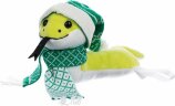 Мягкая игрушка Baby Snake Right, в зеленом шарфике и шапочке