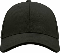 Бейсболка LIBERTY SANDWICH, 6 клиньев, сэндвич, металлическая застежка, черный