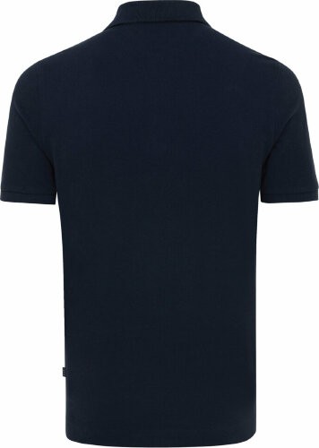 Рубашка поло Iqoniq Yosemite из переработанного хлопка-пике, унисекс, 220 г/м2, темно-синий, размер XXL