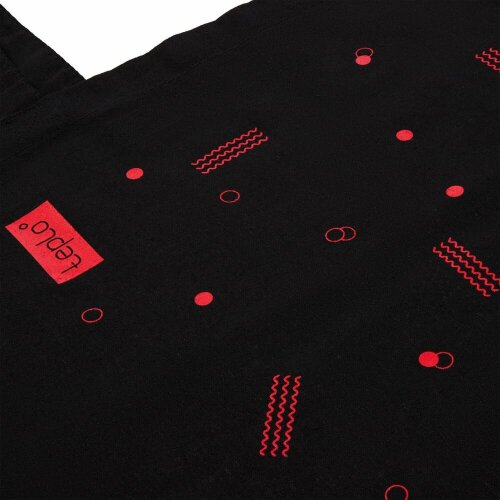 Джемпер оверсайз унисекс teplo Grunge в сумке, черный, размер L/XL