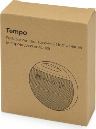 Портативная колонка Tempo, красный