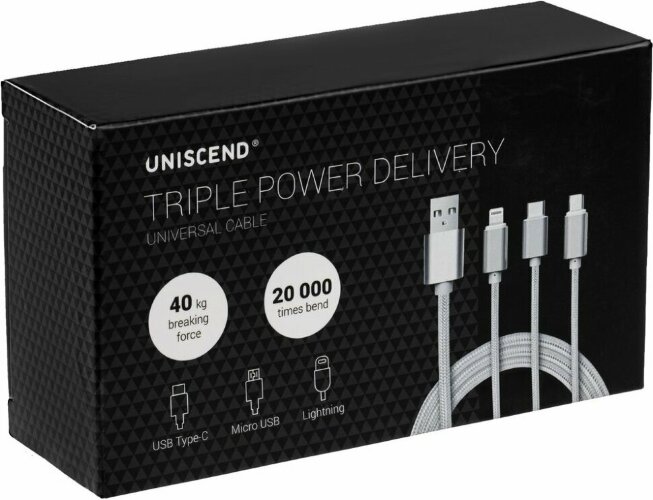 Кабель Triple Power Delivery в футляре