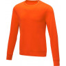  Мужской свитер Elevate Zenon с круглым вырезом, оранжевый, размер S (48)