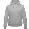 Толстовка BNC Hooded, серый меланж, размер XXL