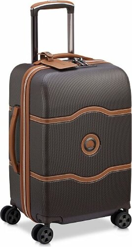Чемодан 4-х колесный DELSEY, CHATELET AIR 2.0, 38л, коричневый