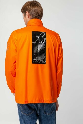 Ветровка из нейлона Sol's Surf 210, оранжевая, размер XXL