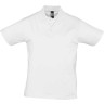 Рубашка поло мужская Sol's Prescott Men 170, белая, размер S