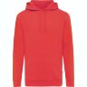 Худи Iqoniq Jasper из переработанного хлопка, унисекс, 340 г/м2, сочный красный, размер XS