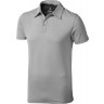 Рубашка поло Elevate Markham мужская, серый меланж/антрацит, размер 2XL (56)