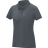  Женская стильная футболка поло с короткими рукавами Elevate Deimos, storm grey, размер M (44-46)