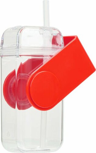 Бутылка для воды Asobu JUICY DRINK BOX, красный