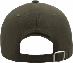 Бейсболка LIBERTY SANDWICH, 6 клиньев, сэндвич, металлическая застежка, оливковый, универсальный