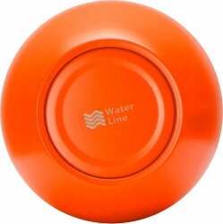 Вакуумная термокружка Waterline Sense, непротекаемая крышка, крафтовая упаковка, оранжевый